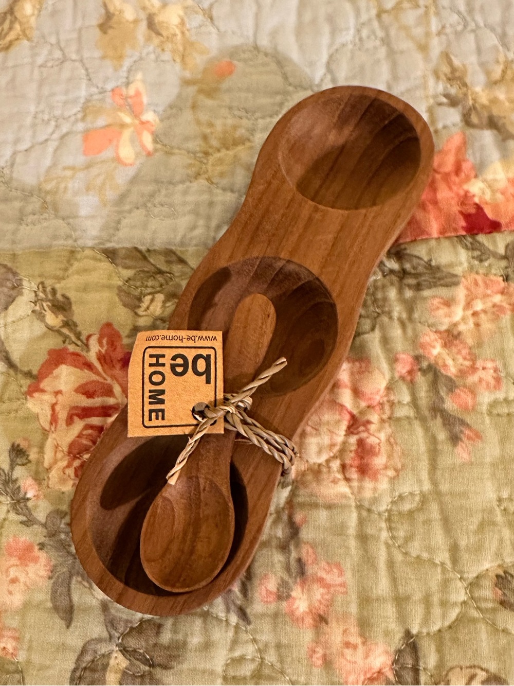 Be Home Teak Spice Dish